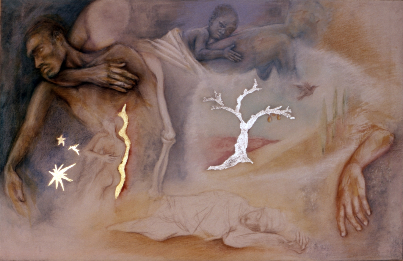 illustrazione per il libro les couleurs de la vie